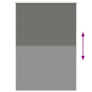 vidaXL redőny Blackout 95x150 cm Szövetszélesség 90,7 cm poliészter
