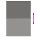 vidaXL redőny Blackout 115x150 cm szövetszélesség 110,7 cm poliészter