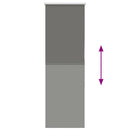 vidaXL redőny Blackout 60x175 cm Szövetszélesség 55,7 cm poliészter