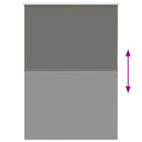 vidaXL redőny Blackout 115x175 cm szövetszélesség 110,7 cm poliészter