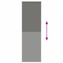 vidaXL redőny Blackout 70x210 cm szövetszélesség 65,7 cm poliészter