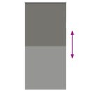 vidaXL redőny Blackout 95x210 cm Szövetszélesség 90,7 cm poliészter