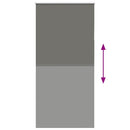 vidaXL redőny Blackout 115x210 cm szövetszélesség 110,7 cm poliészter