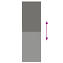 vidaXL redőny Blackout 65x230 cm szövetszélesség 60,7 cm poliészter