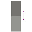 vidaXL redőny Blackout 70x230 cm szövetszélesség 65,7 cm poliészter