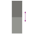 vidaXL redőny Blackout 80x230 cm szövetszélesség 75,7 cm poliészter