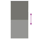 vidaXL redőny Blackout 115x230 cm szövetszélesség 110,7 cm poliészter
