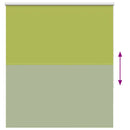 vidaXL redőny Blackout 125x150cm Szövet szélessége 121,6 cm poliészter