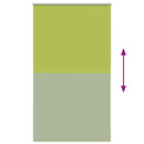 vidaXL redőny Blackout 140x230 cm Szövetszélesség 136,6 cm Poliészter