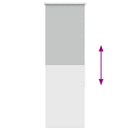 vidaXL redőny Blackout 50x130 cm Szövetszélesség 45,7 cm Poliészter