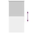 vidaXL redőny Blackout 85x130 cm Szövetszélesség 80,7 cm Poliészter