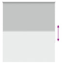 vidaXL redőny Blackout 140x130 cm Szövetszélesség 136,6 cm Poliészter