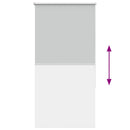 vidaXL redőny Blackout 65x150 cm szövetszélesség 60,7 cm poliészter