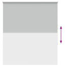 vidaXL redőny Blackout 140x150 cm szövetszélesség 136,6 cm poliészter