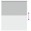 vidaXL redőny Blackout 135x175 cm szövetszélesség 131,6 cm poliészter