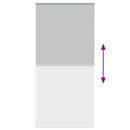 vidaXL redőny Blackout 95x210 cm Szövetszélesség 90,7 cm poliészter