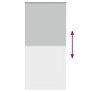 vidaXL redőny Blackout 100x210 cm Szövetszélesség 95,7 cm Poliészter
