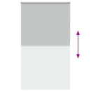 vidaXL redőny Blackout 120x210 cm Szövetszélesség 116,6 cm Poliészter