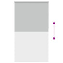 vidaXL redőny Blackout 130x210 cm szövetszélesség 126,6 cm poliészter