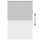 vidaXL redőny Blackout 160x210 cm szövetszélesség 156,6 cm poliészter