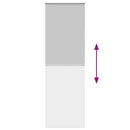 vidaXL redőny Blackout 80x230 cm szövetszélesség 75,7 cm poliészter