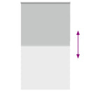 vidaXL redőny Blackout 130x230 cm Szövetszélesség 126,6 cm poliészter