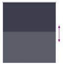 vidaXL redőny Blackout 135x130 cm szövetszélesség 131,6 cm poliészter