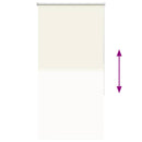 vidaXL redőny Blackout 70x130 cm szövetszélesség 65,7 cm Poliészter