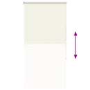 vidaXL redőny Blackout 80x175 cm szövetszélesség 75,7 cm poliészter