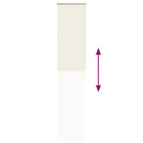 vidaXL redőny Blackout 50x210 cm szövetszélesség 45,7 cm poliészter