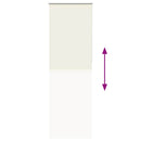 vidaXL redőny Blackout 85x230 cm szövetszélesség 80,7 cm poliészter