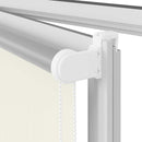 vidaXL redőny Blackout 125x230 cm szövetszélesség 121,6 cm poliészter