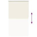vidaXL redőny Blackout 130x230 cm szövetszélesség 126,6 cm poliészter