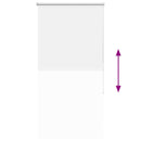 vidaXL redőny Blackout 75x175 cm szövetszélesség 70,7 cm Poliészter