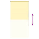 vidaXL redőny Blackout 70x130 cm szövetszélesség 65,7 cm Poliészter