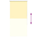 vidaXL redőny Blackout 80x130 cm szövetszélesség 75,7 cm Poliészter