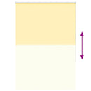 vidaXL redőny Blackout 110x175 cm szövetszélesség 105,7 cm poliészter