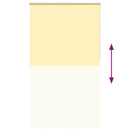vidaXL redőny Blackout 135x210 cm szövetszélesség 131,6 cm poliészter