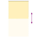 vidaXL redőny Blackout 135x230 cm szövetszélesség 131,6 cm poliészter