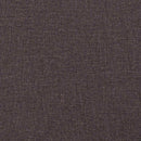 vidaXL sötétbarna szövet dönthető fotel