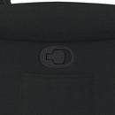 vidaXL fekete szövet dönthető fotel