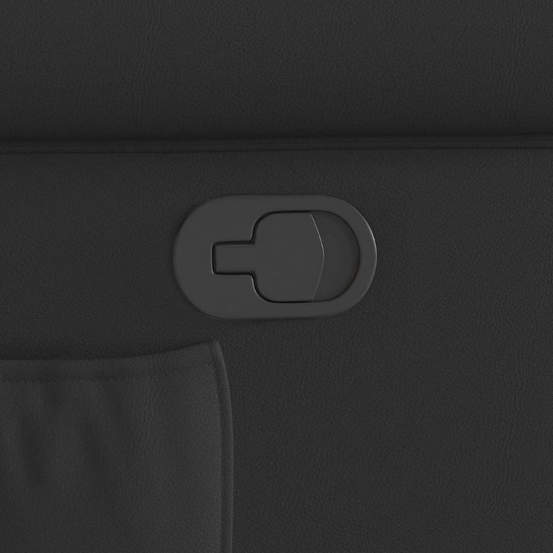 vidaXL fényes barna műbőr dönthető fotel