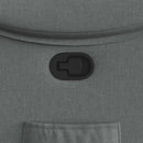 vidaXL sötétszürke szövet dönthető fotel