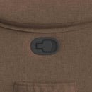 vidaXL barna szövet dönthető szék