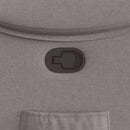 vidaXL tópszínű szövet dönthető fotel