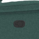 vidaXL sötétzöld szövet dönthető fotel