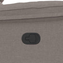 vidaXL tópszínű szövet dönthető fotel