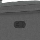 vidaXL sötétszürke szövet dönthető masszázsfotel