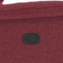 vidaXL bordó dönthető szövet masszázsfotel