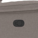 vidaXL tópszínű szövet dönthető masszázsfotel